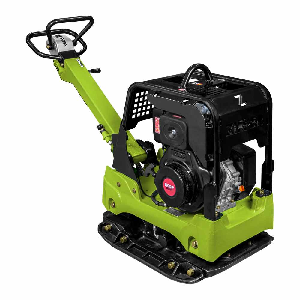 Zagęszczarka płytowa z posuwem, rewersem ZIPPER ZI-RPE330D - 330 kg - silnik diesla, rewers