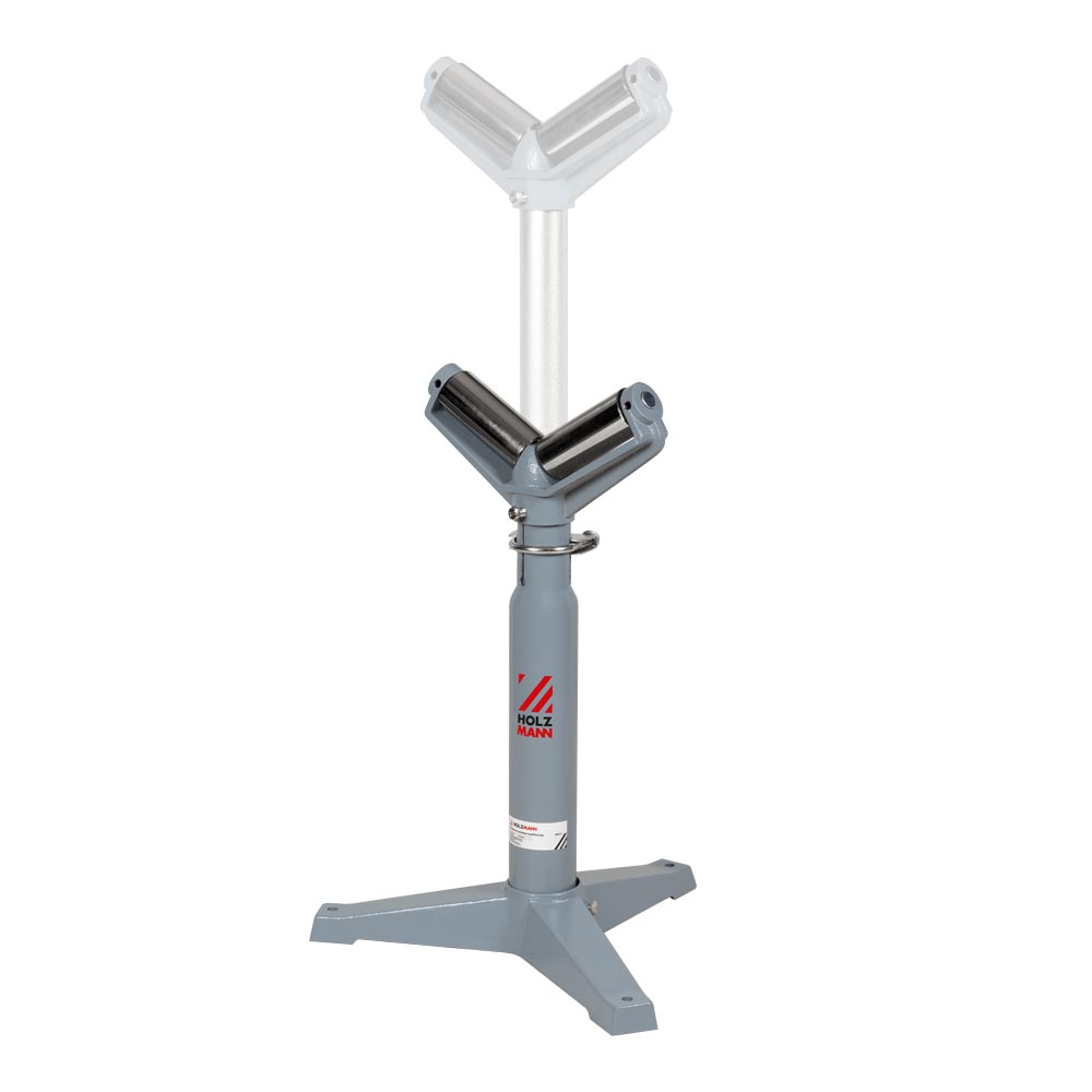 Stojak rolkowy w kształcie litery V HOLZMANN SS52V - kobyłka, podpora