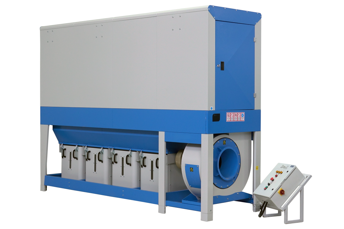 Odciąg trocin, odpylacz WINTER CLEANER - 10000 (norma H-2) 10 000 m3/h