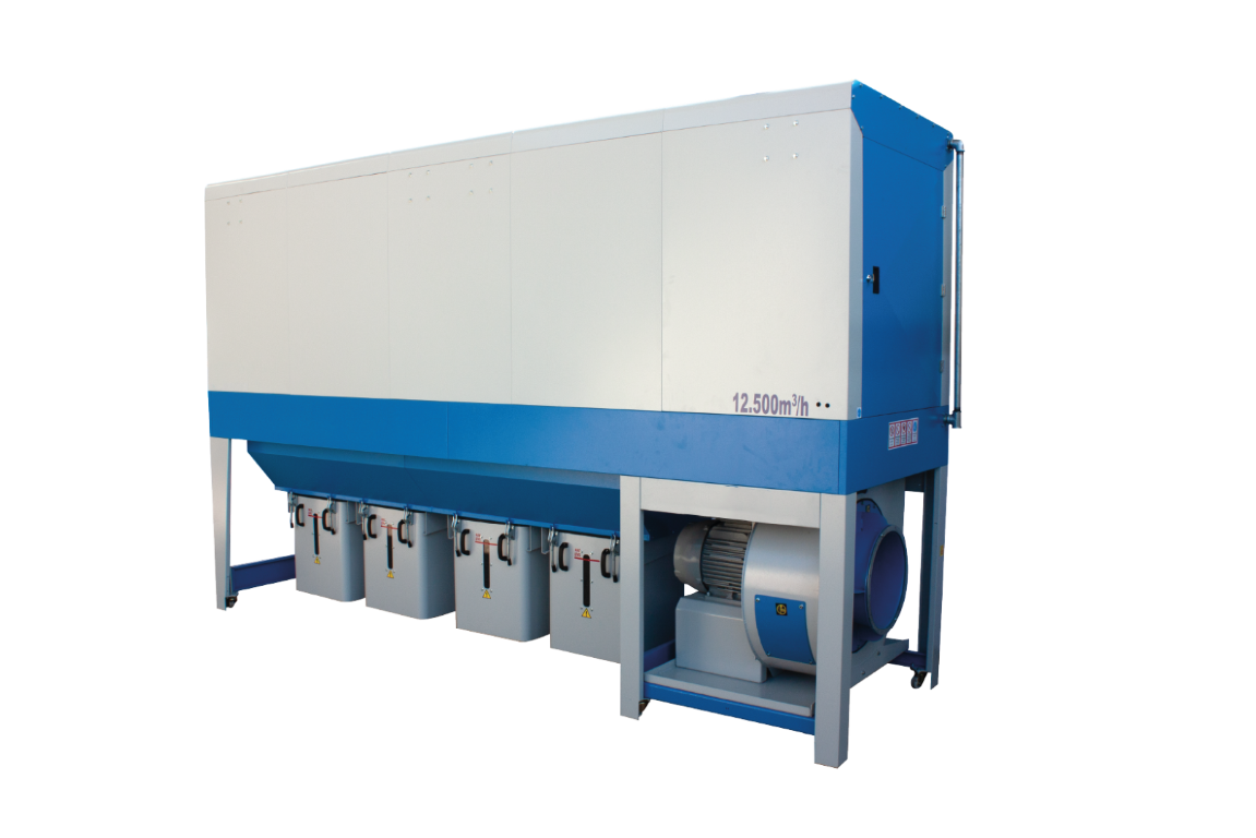 Odciąg trocin, odpylacz WINTER CLEANER - 12500 (norma H-2) 12 500 m3/h