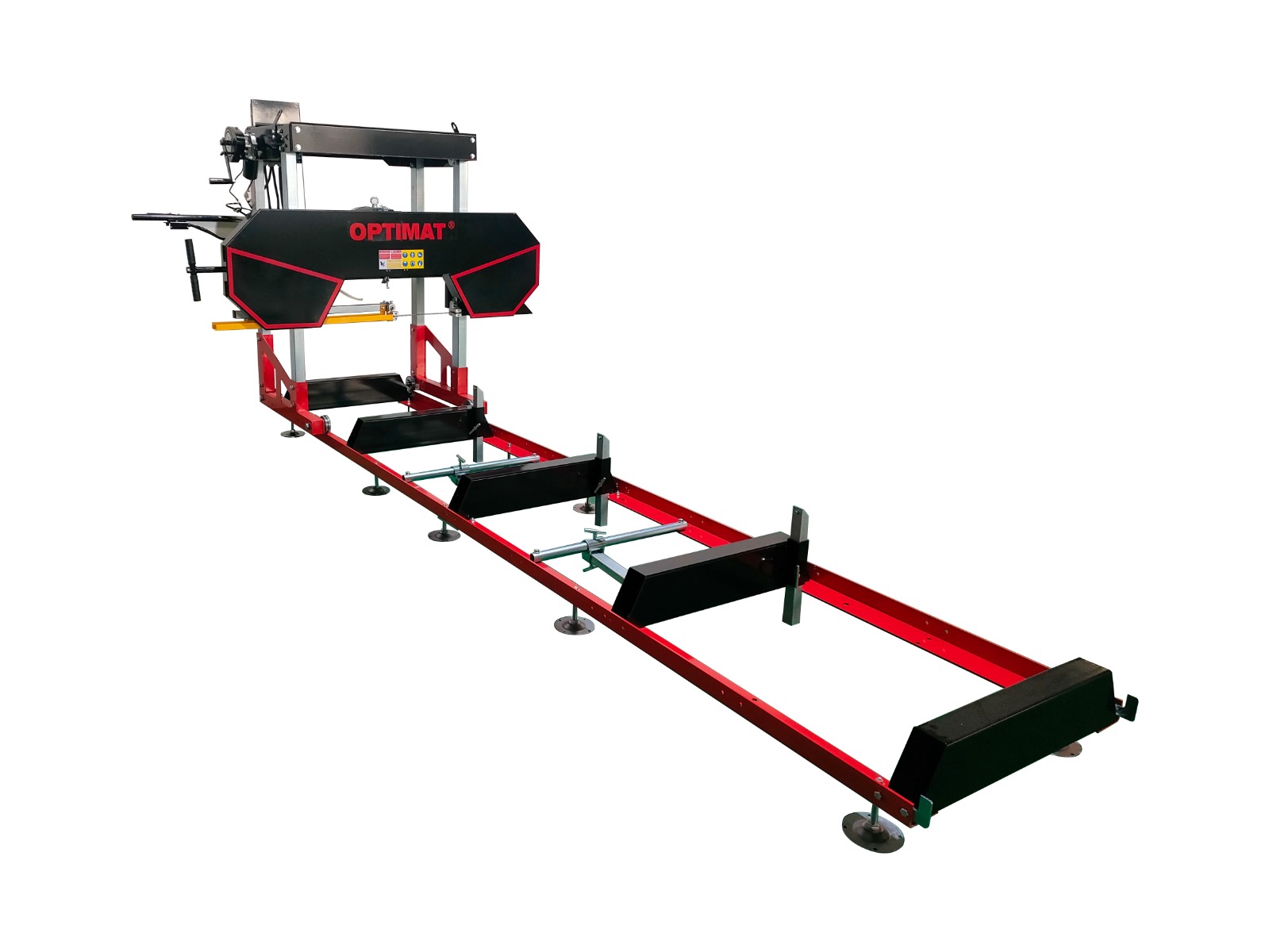 Trak taśmowy elektryczny OPTIMAT Timberland TMC 660S z osłoną taśmy i elektrycznym sterowaniem góra/dół