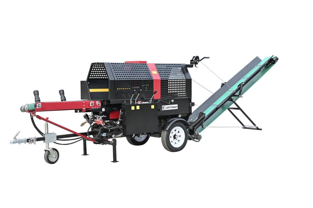 Piło-łuparka spalinowa 20 ton OPTIMAT FOREST LINE PRO20-S480 21 KM - pełna hydraulika