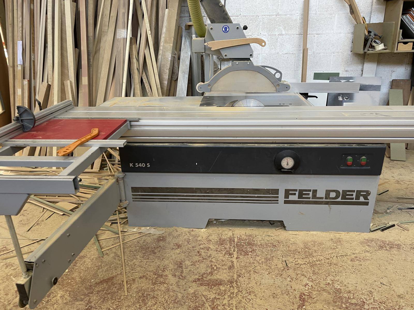 Piła formatowa, formatówka FELDER K 540 S - 2016 rok