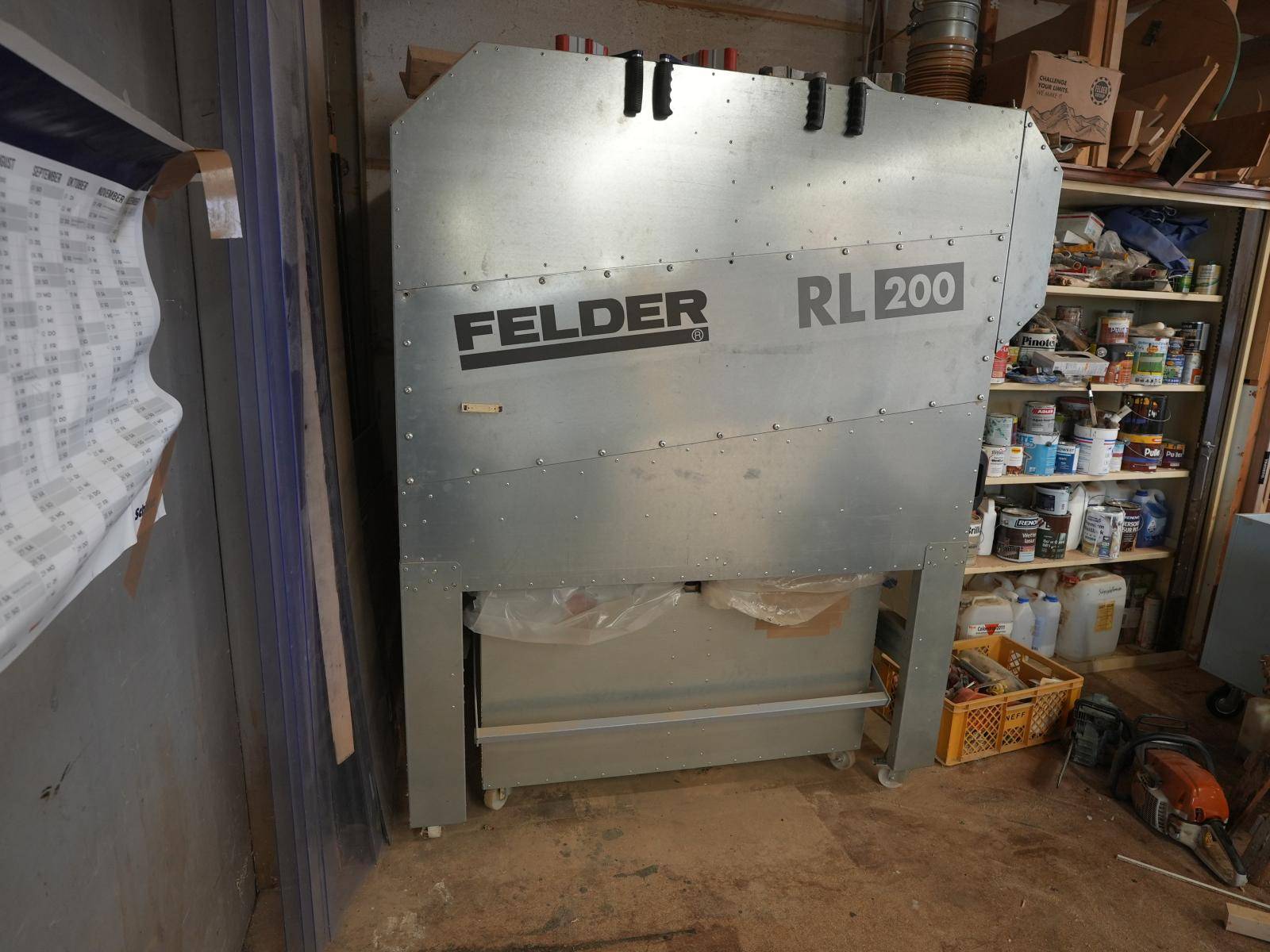 Mobilny odciąg trocin FELDER RL 200 - 2013 rok