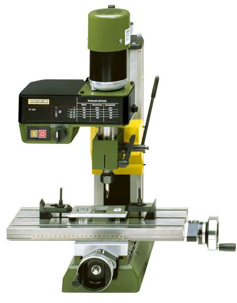 Frezarka do metalu, słupowa, kolumnowa, górnowrzecionowa Proxxon FF 500/BL precyzyjna