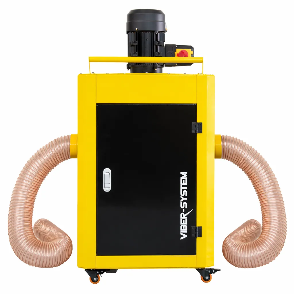 Przemysłowy odciąg do wiórów opiłków metalu Viber-System OM750 400V