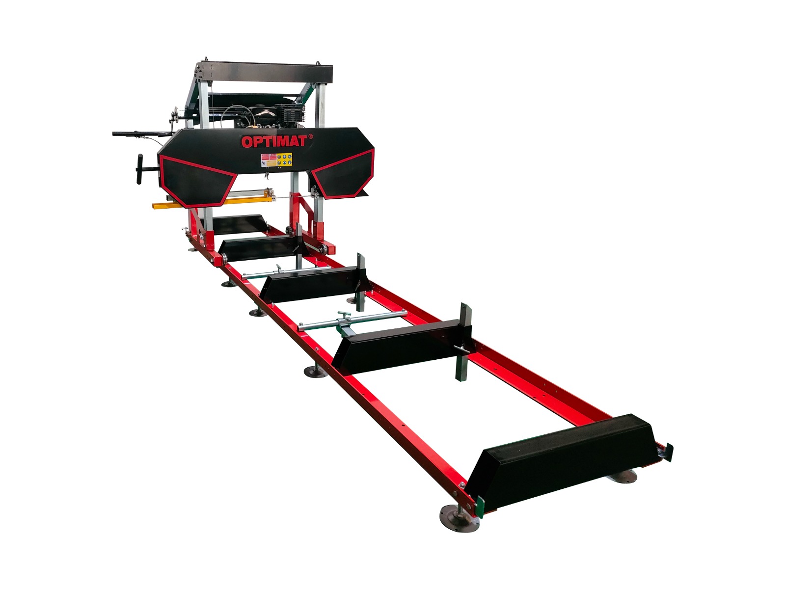 Trak taśmowy spalinowy OPTIMAT Timberland TMG 660S z osłoną taśmy