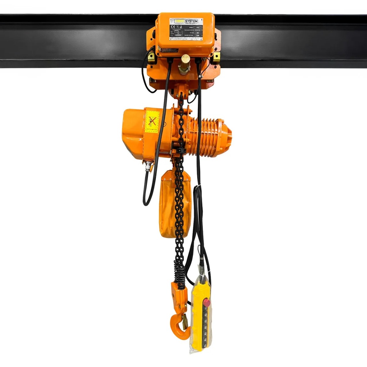 Elektryczny wózek suwnicowy z hakiem, Suwnica Viber-System EWS2H udźwig 2 tony 2T 2000kg