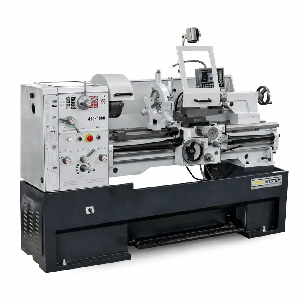 Tokarka konwencjonalna do metalu Viber-system 410x1000 z Cyfrowym odczytem położenia
