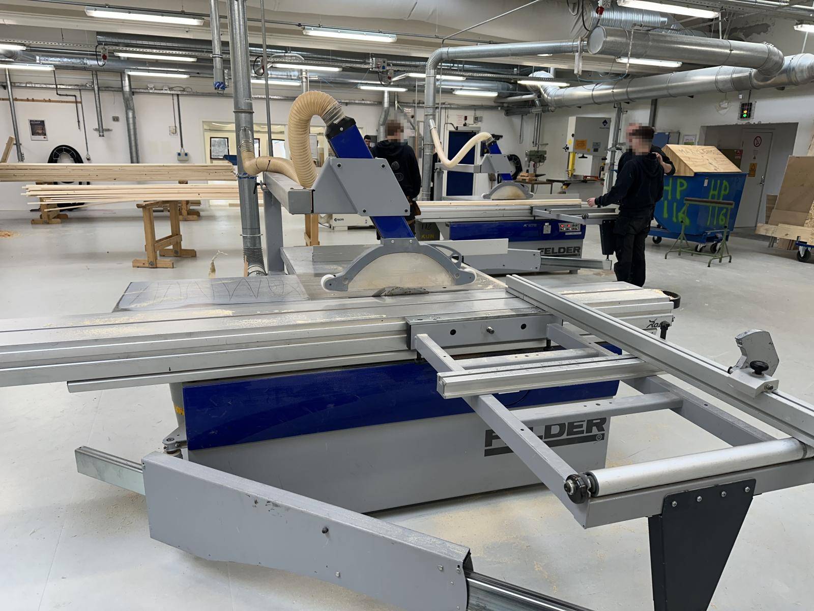 Piła formatowa, formatówka z podcinakiem FELDER K 975 2014 rok