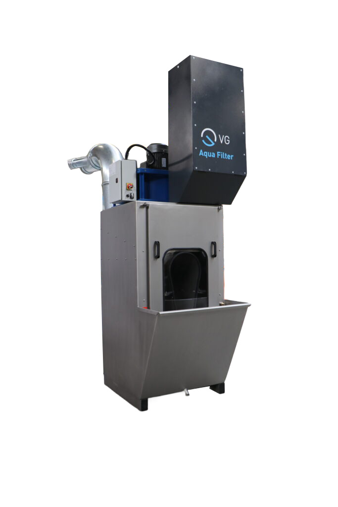 Odciąg na mokro do metalu VG Machines Mistral Aqua Filter A300-4 - 4300 m3/h, 4 kW