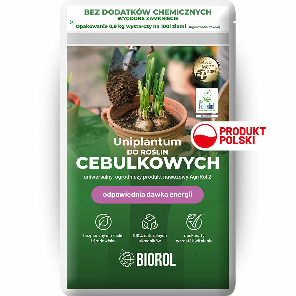 Biorol organiczny polepszacz gleby do roślin cebulkowych 900g