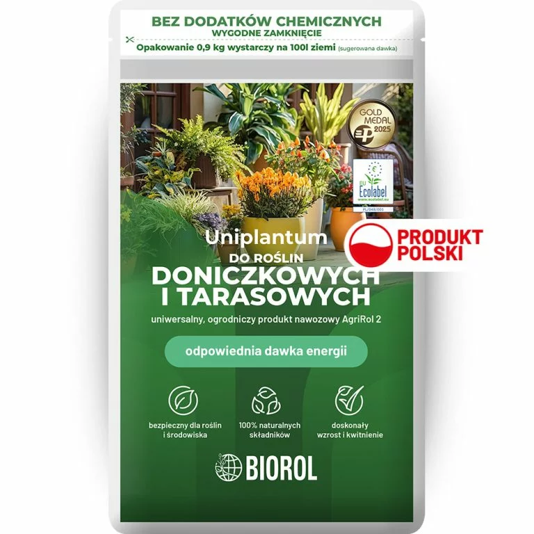 Biorol organiczny polepszacz gleby do roślin doniczkowych i tarasowych 900g