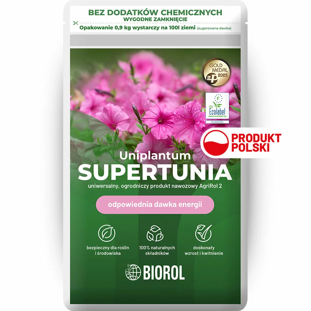 Biorol organiczny polepszacz gleby Supertunia Petunia Surfinia 900g