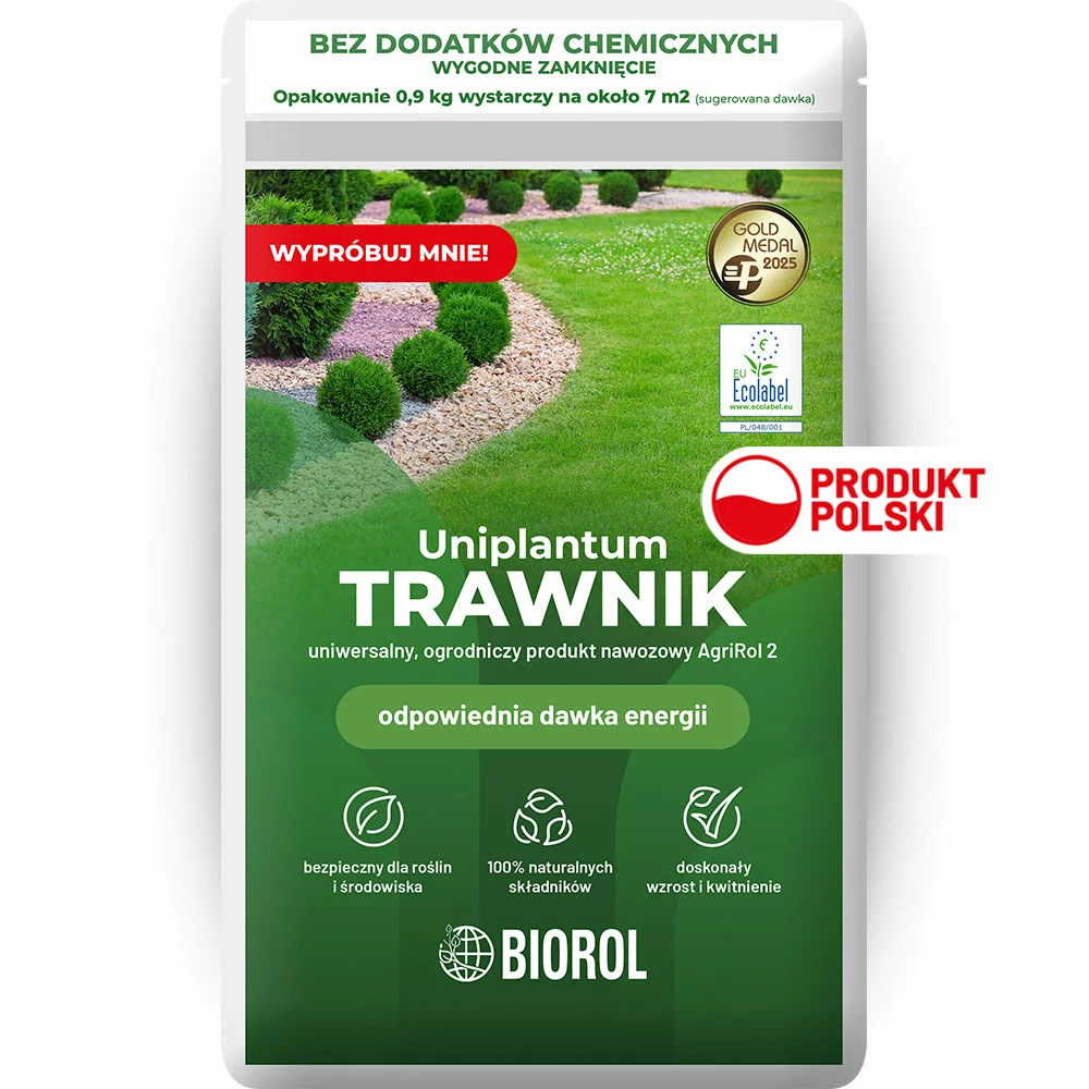 Biorol organiczny polepszacz gleby do trawników 900g