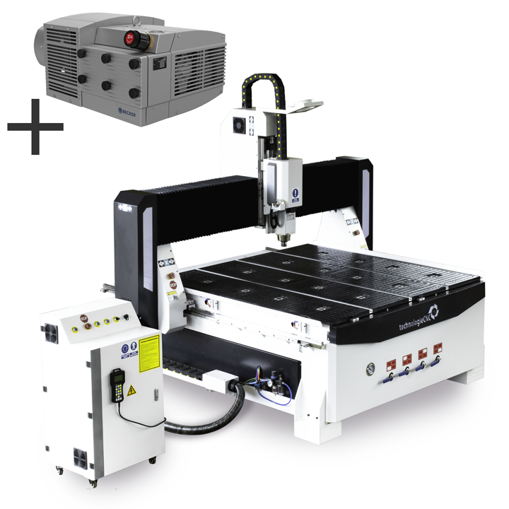 Frezarka CNC TechnologieCNC 1515 INDUSTRY 2.0 1500x1500, Becker KVT 3.140