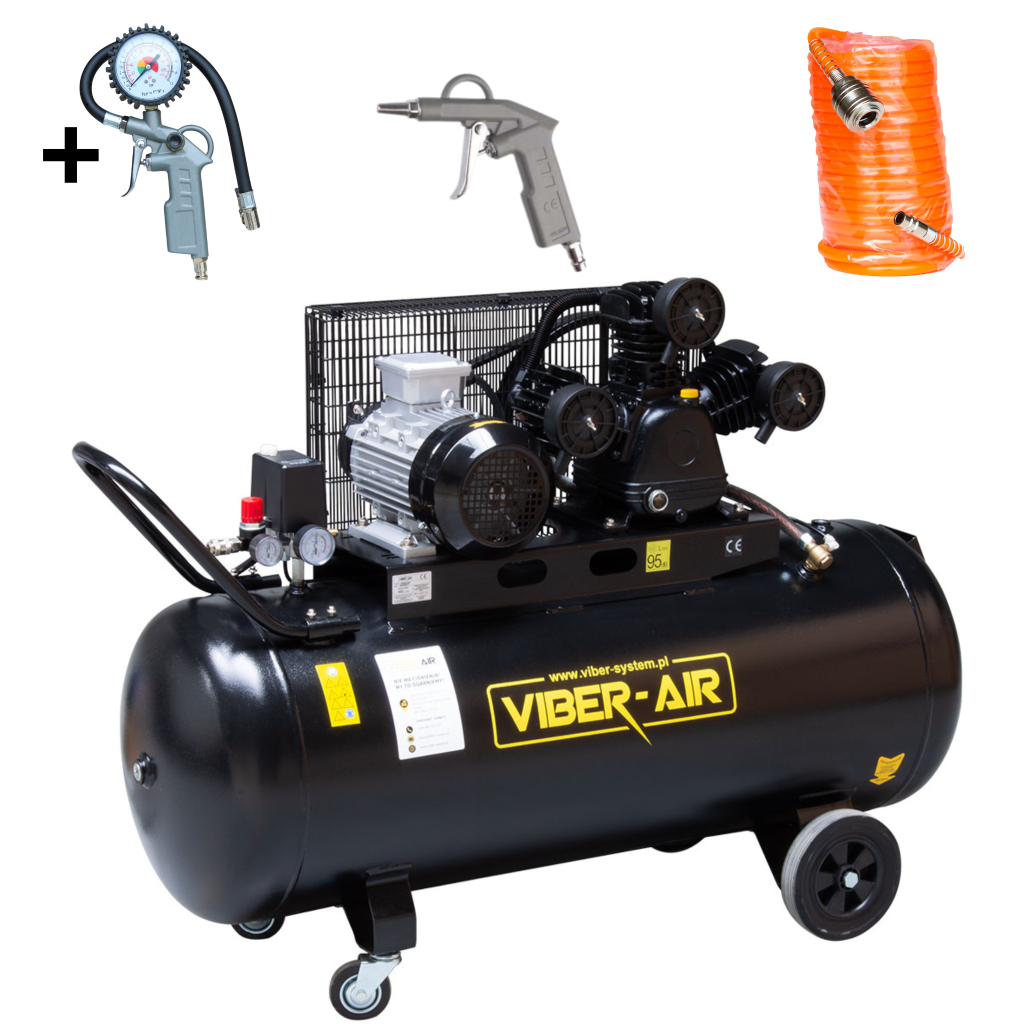 Kompresor trzytłokowy Viber-Air 3V200L230V 2,2kW 200L 230V