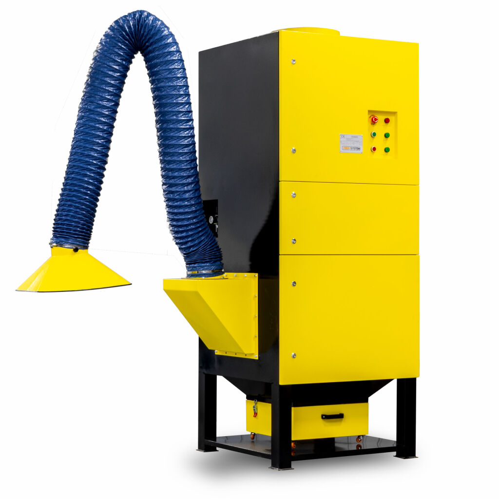 Odciąg Odpylacz spawalniczy stacjonarny z automatycznym otrzepywaniem Viber-System OS4002 4 kW 4000 m3/h