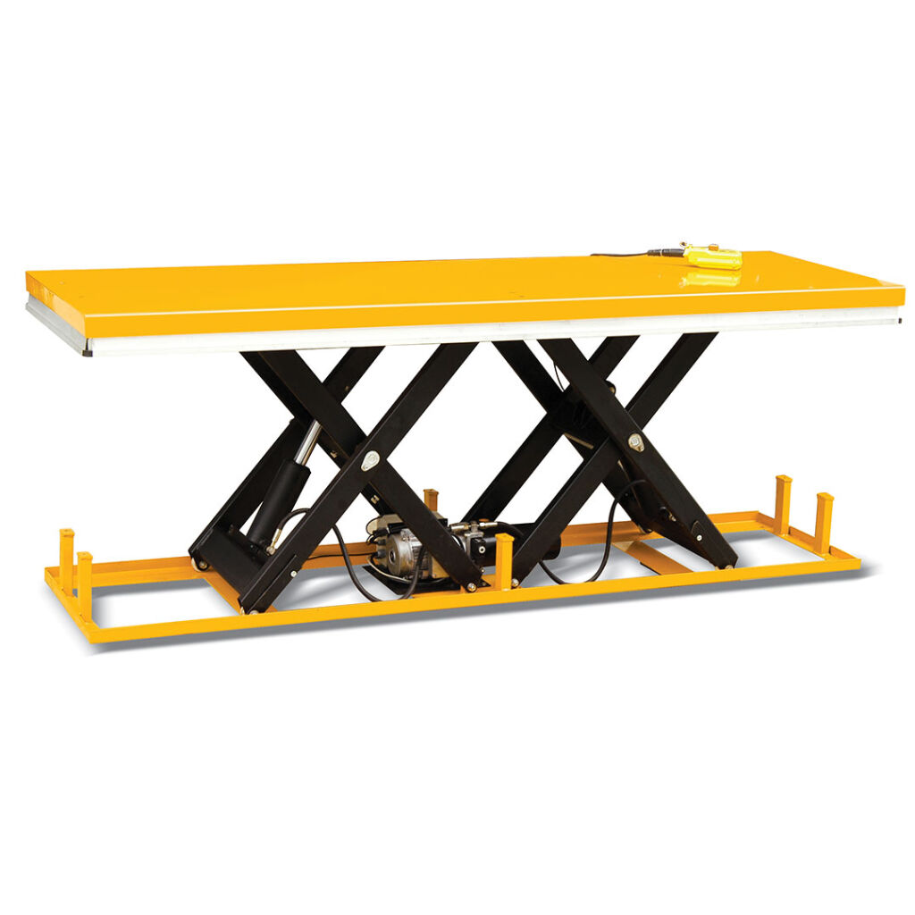 Hydrauliczny elektryczny nożycowy stół podnośny Viber-System PVP4000 4T 4000kg 2500x850mm