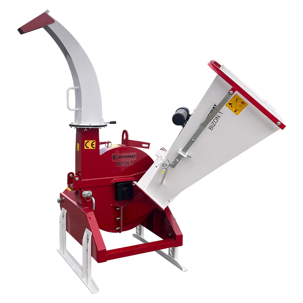 Rozdrabniacz, rębak do gałęzi, drewna do maks. średnicy 100mm na WOM OPTIMAT BIZON 1