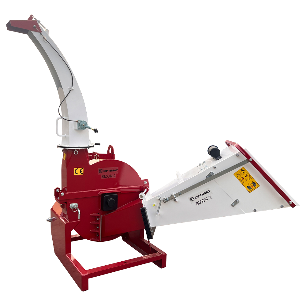 Rozdrabniacz, rębak do gałęzi, drewna do maks. średnicy 150mm na WOM OPTIMAT BIZON 2