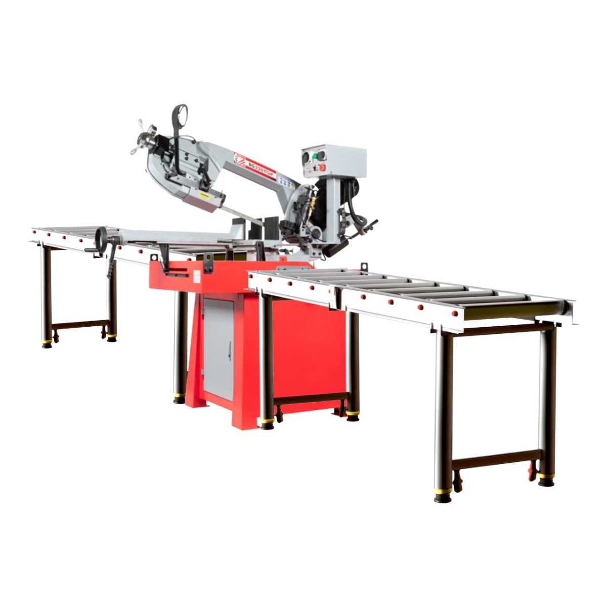 Piła taśmowa do metalu HOLZMANN BS320TOP, 2xPodajnik rolkowy Holzmann RB9L