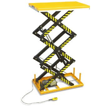Hydrauliczny elektryczny nożycowy stół podnośny Viber-System PHP1000 1T 1000kg