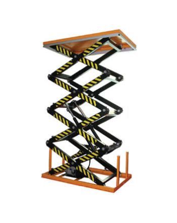 Elektryczny stół warsztatowy podnośny cztero-nożycowy Viber-System PMP800 800KG, wys. 4,21m