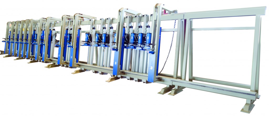 Prasa hydrauliczna Trimwex SLV-G - do laminowania elementów drewnianych