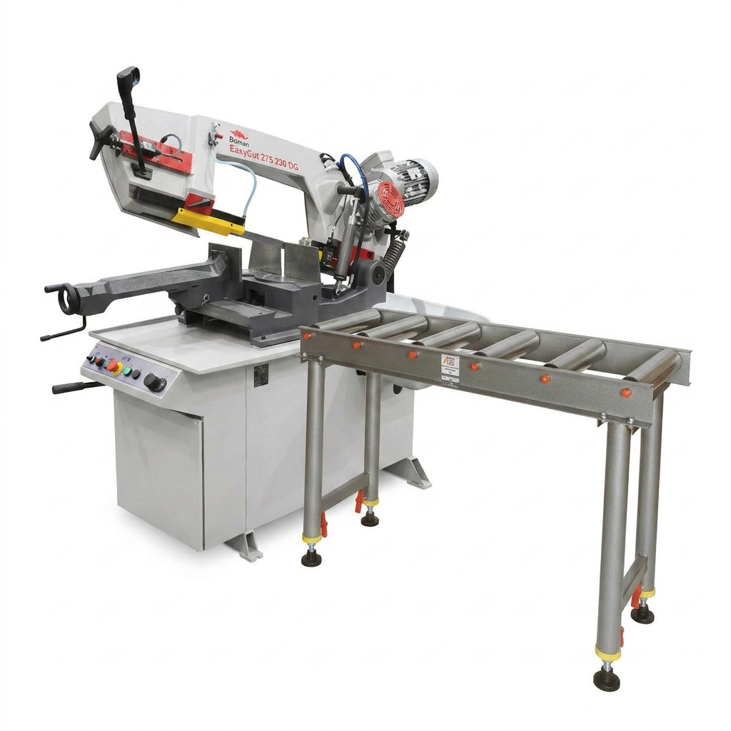 Przecinarka taśmowa Bomar EasyCut 275.230 DG z podajnikiem rolkowym Holzmann RB9L