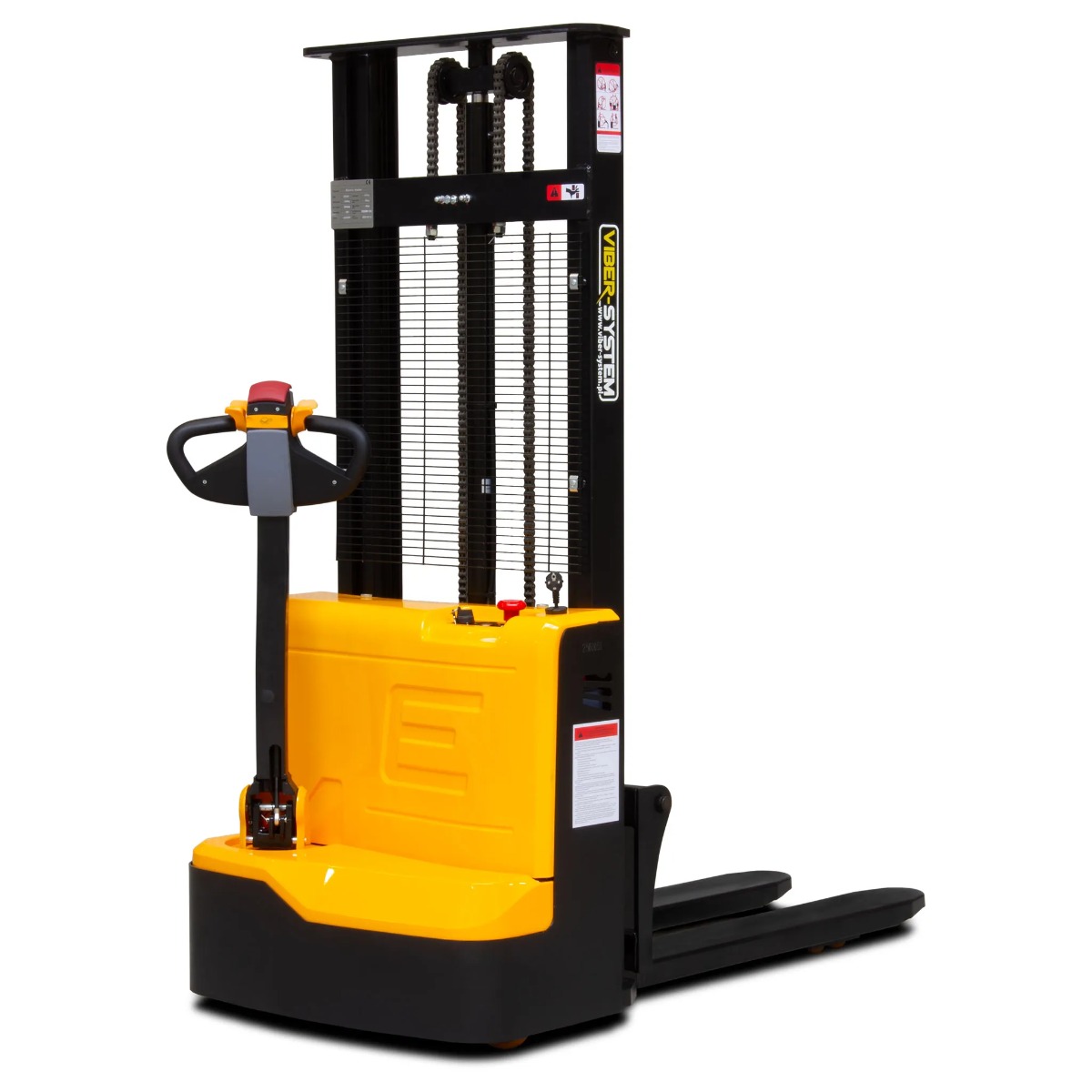 Wózek elektryczny podnośnikowy magazynowy Viber-System WE1540R 1500 kg / 4 m