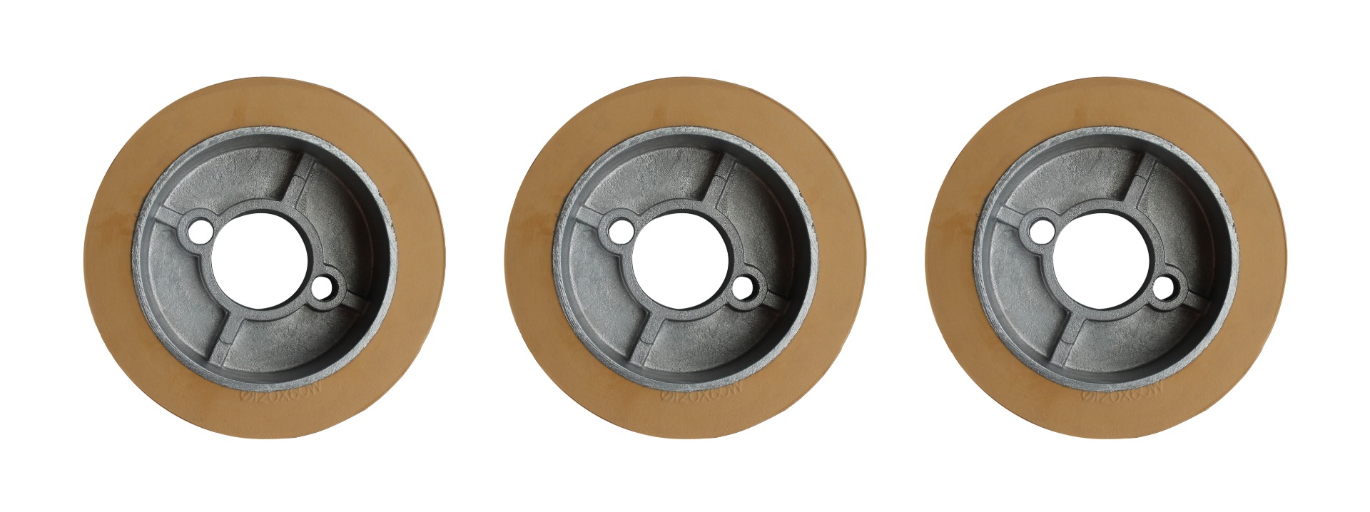 Rolki gumowe do posuwu MX 38, MX 48, Maggi koła z piastą