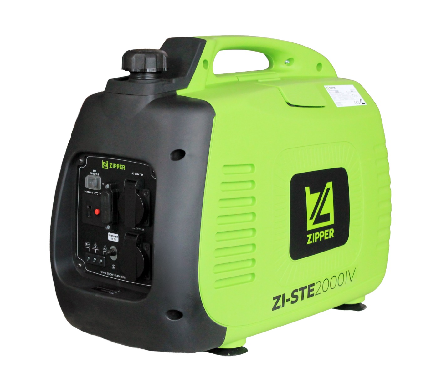 Generator Agregat Prądotwórczy Walizkowy Inwerterowy ZIPPER ZI-STE2000IV - 2,1 kVA