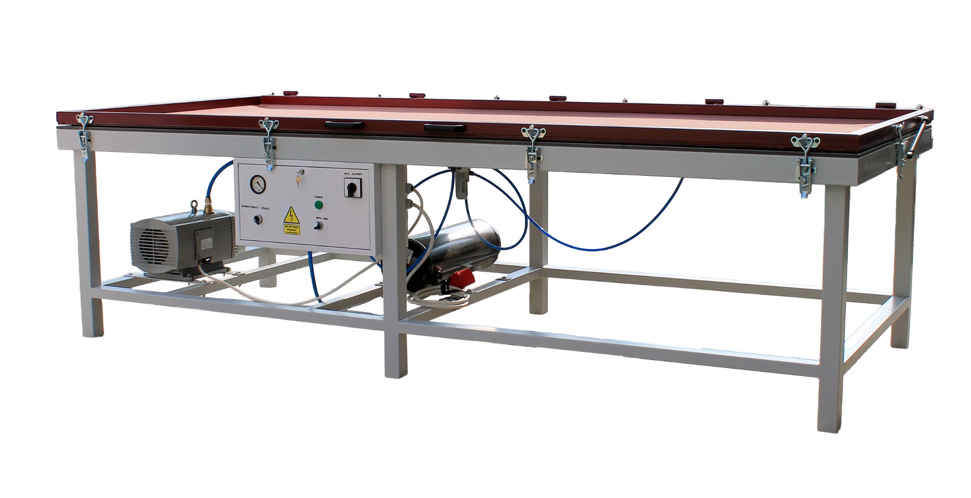 Prasa próżniowa membranowa na zimno OPTIMAT FACTOR (oklejania, fornirowania, fornirów, forniru) - 2850 x 1150 mm