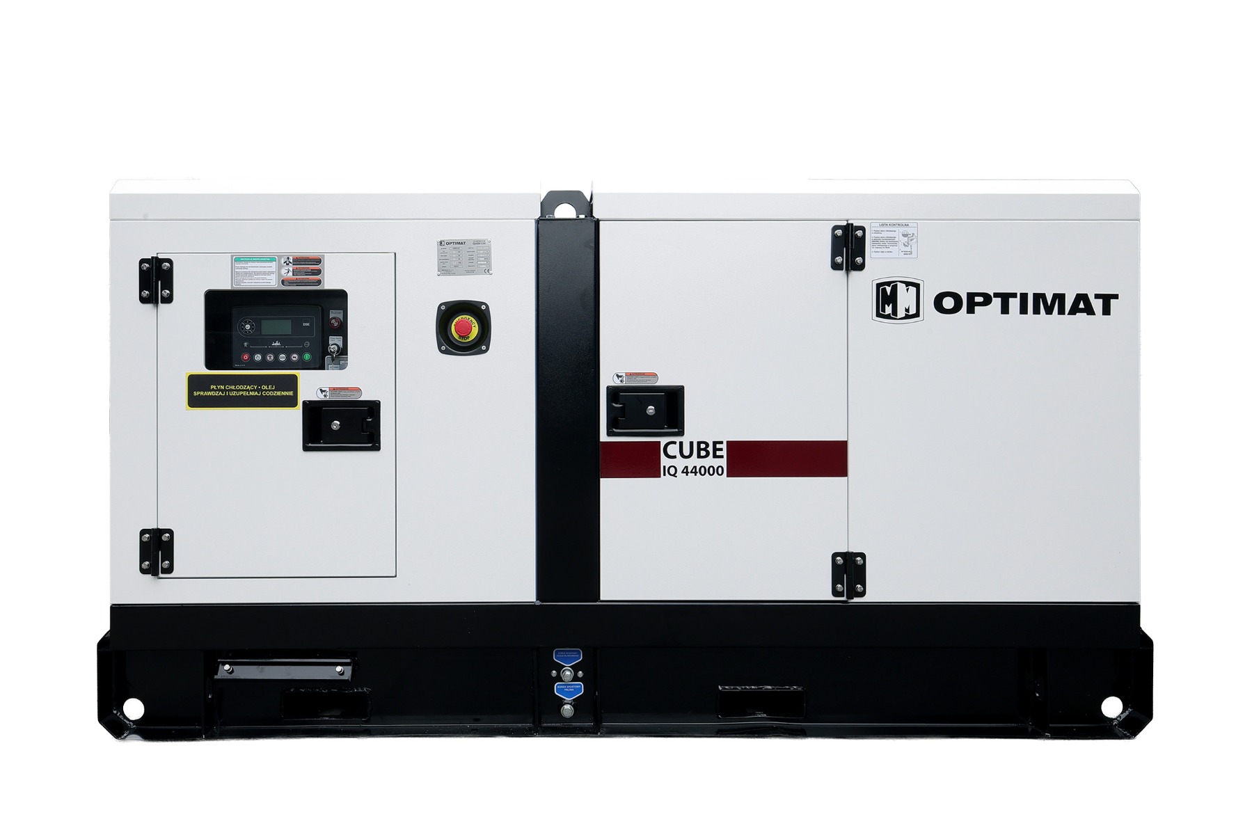 Generator, agregat prądotwórczy, prądu Optimat IQ44000 CUBE 40 kW - diesla, diesel, trójfazowy, 400V/230V