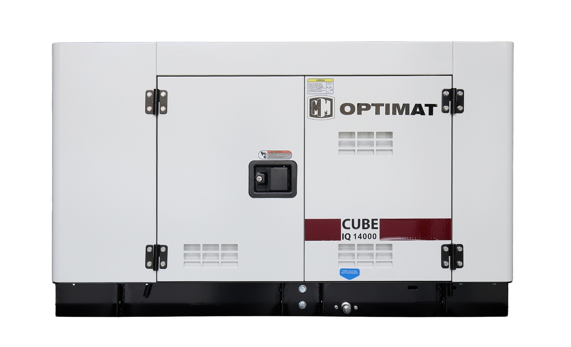 Generator, agregat prądotwórczy, prądu Optimat IQ14000 CUBE 12,8 kW - diesla, diesel, trójfazowy, 3 fazowy, 400V/230V