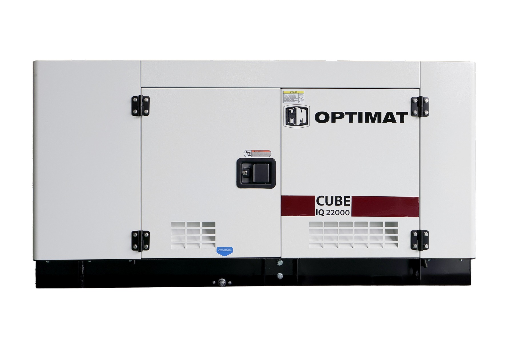 Generator, agregat prądotwórczy, prądu Optimat IQ22000 CUBE 20 kW - diesla, diesel, trójfazowy, 400V/230V