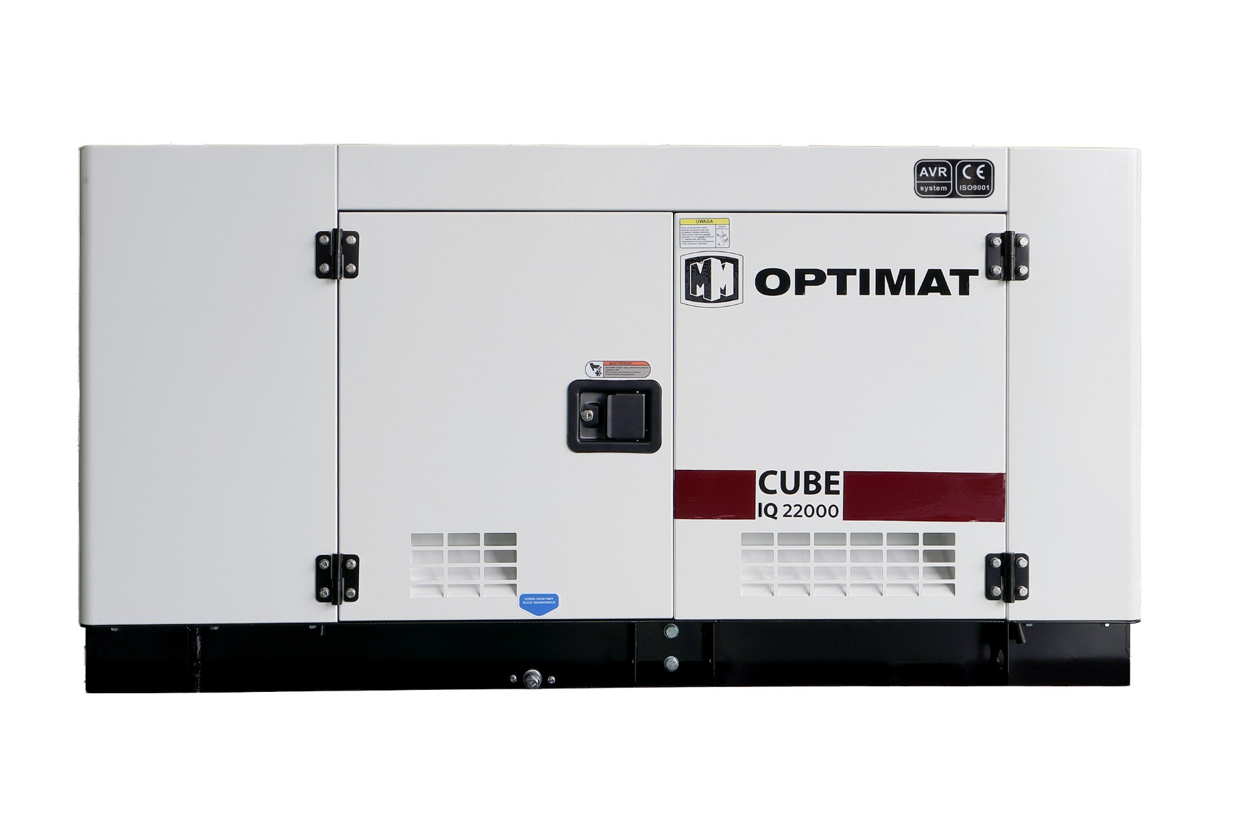 Generator, agregat prądotwórczy, prądu Optimat IQ22000 CUBE 20 kW - diesla, diesel, trójfazowy, 400V/230V