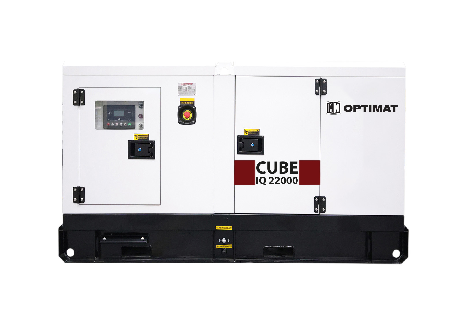 Generator, agregat prądotwórczy, prądu Optimat IQ22000 CUBE 22 kW - diesla, diesel, trójfazowy, 400V