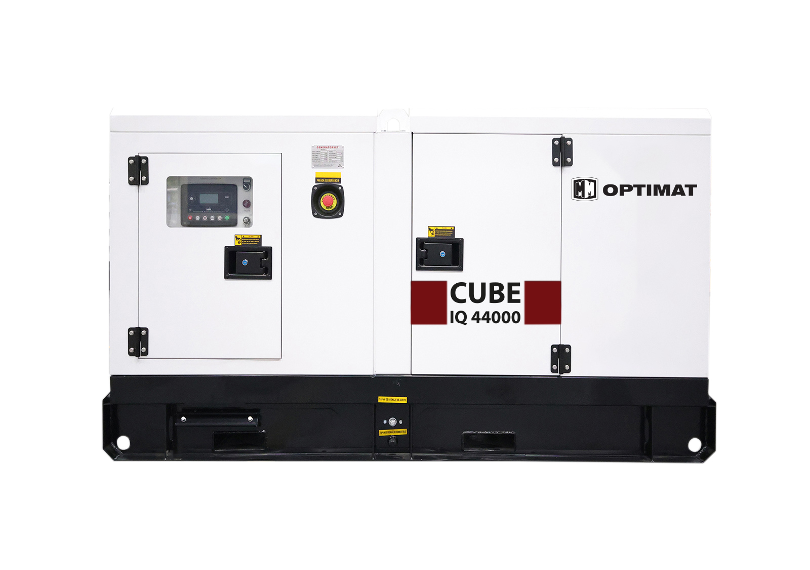Generator, agregat prądotwórczy, prądu Optimat IQ44000 CUBE 40 kW - diesla, diesel, trójfazowy, 400V/230V