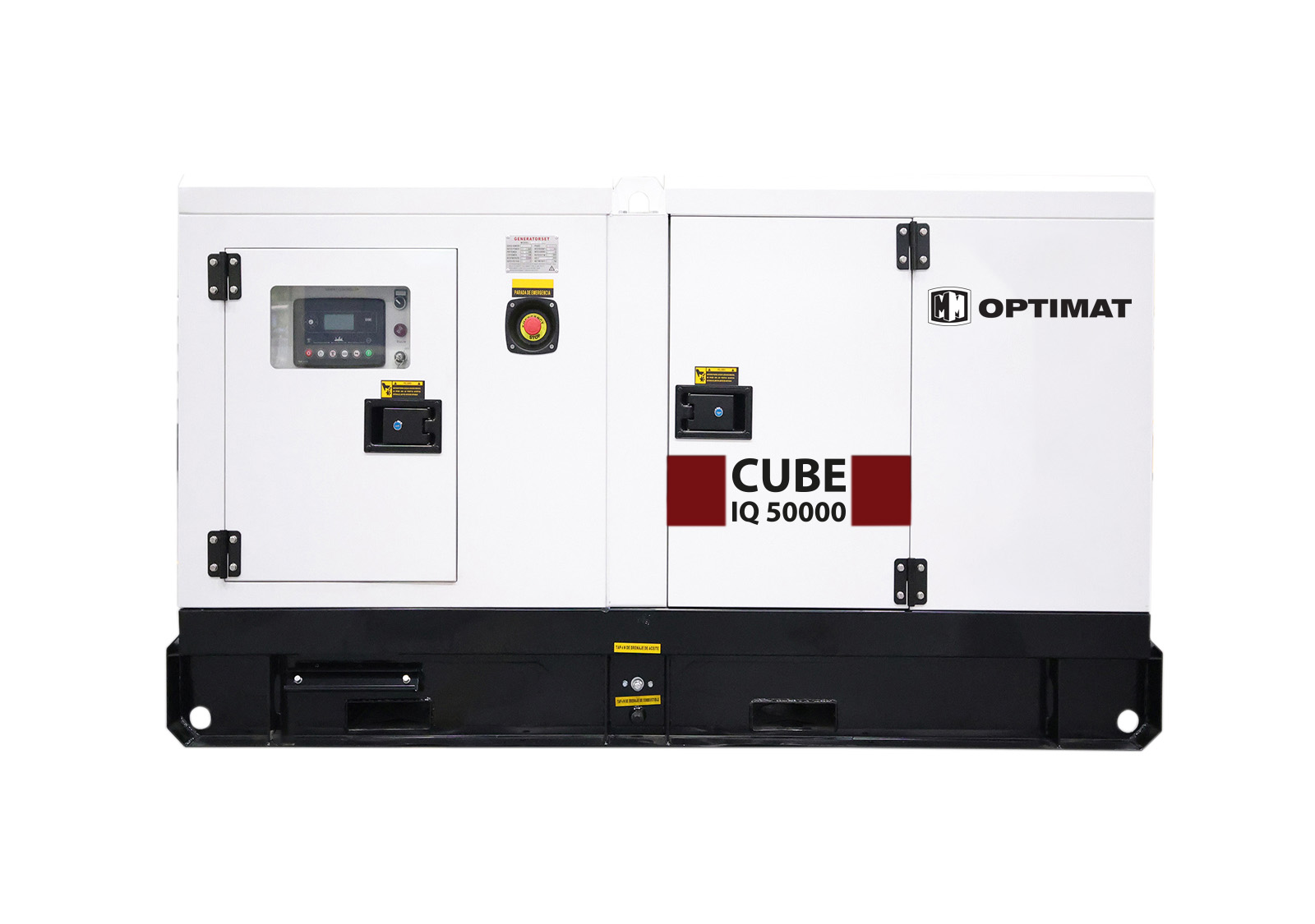 Generator, agregat prądotwórczy, prądu Optimat IQ50000 CUBE 50 kW - diesla, diesel, trójfazowy, 400V/230V