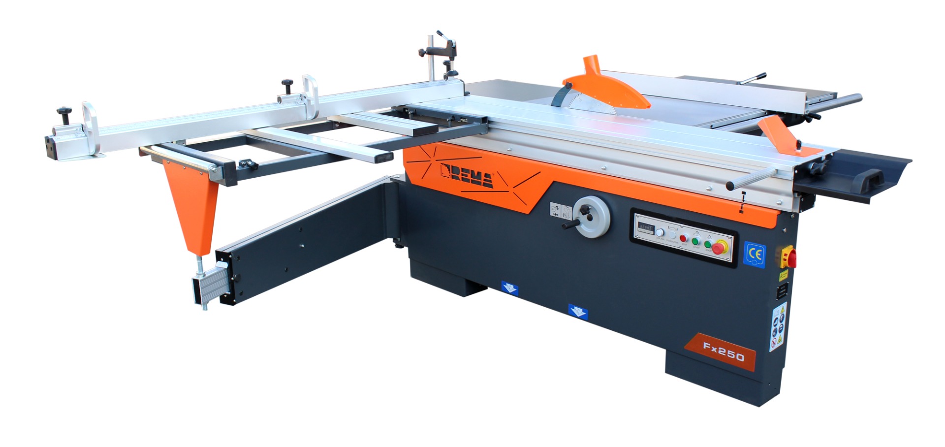Piła formatowa, formatówka z podcinakiem Rema Fx250 2000mm