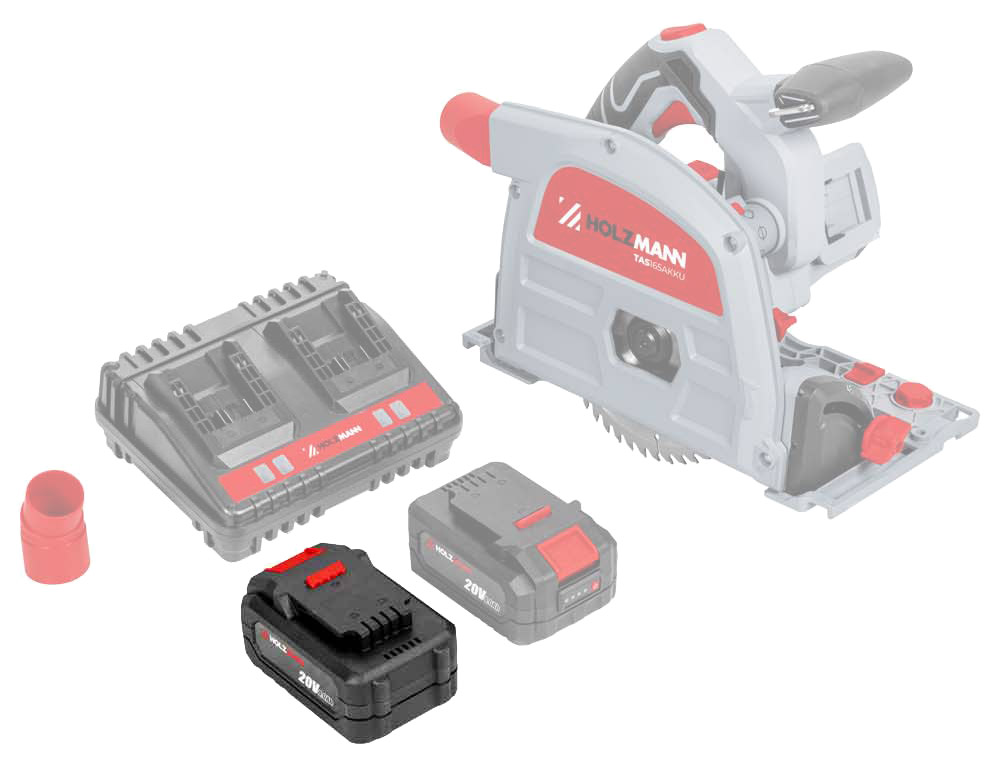 Bateria, akumulator (20V/4Ah) do pilarko-zagłębiarki akumulatorowej Holzmann TAS165AKKU (1 sztuka)