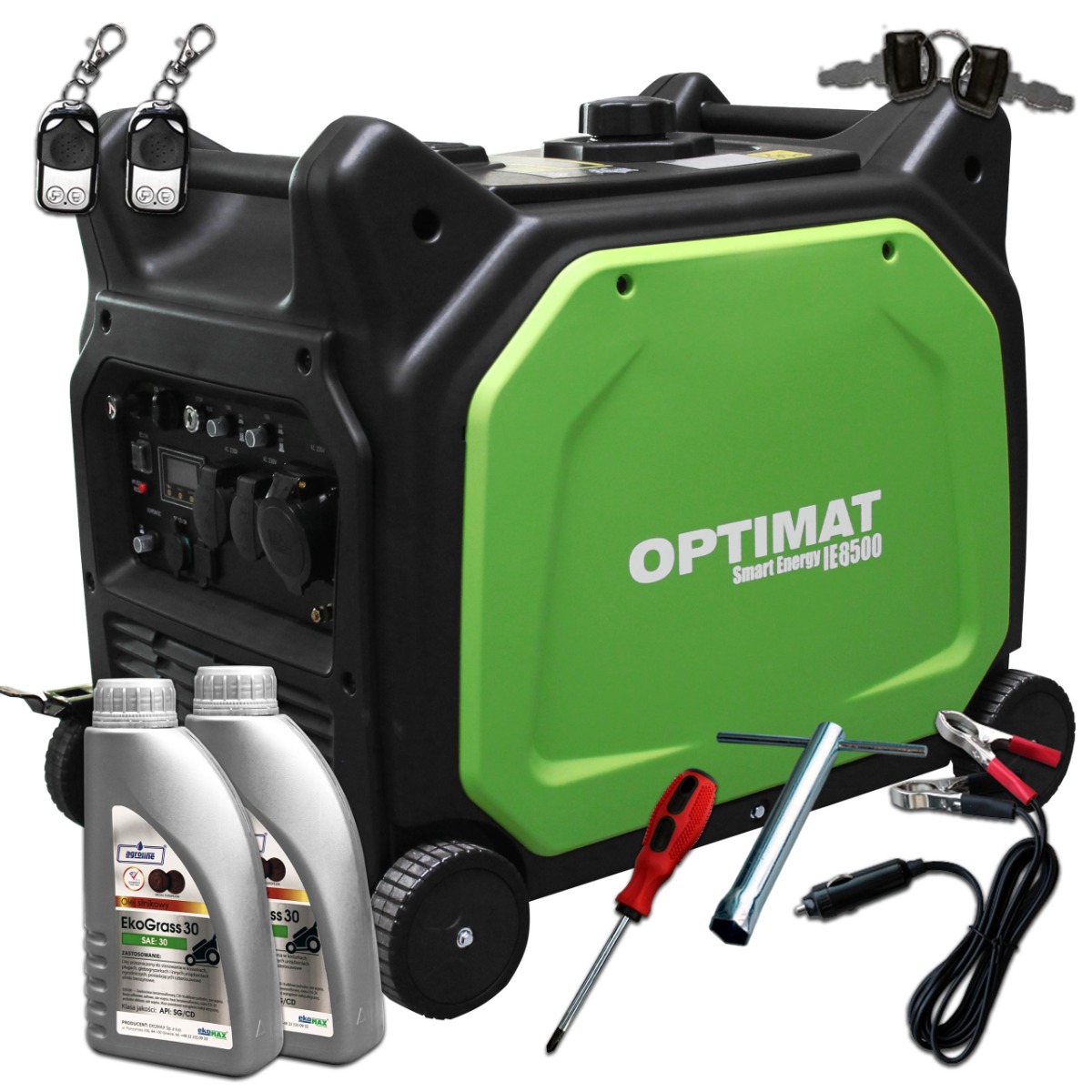 Generator Agregat Prądotwórczy Inwertorowy Optimat Smart Energy IE8500 - E-START