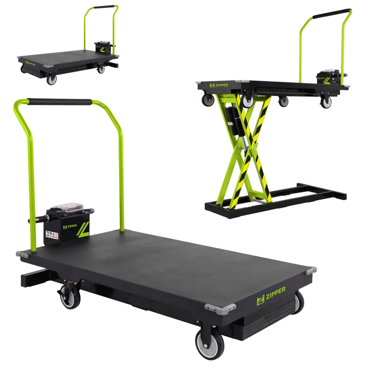 Elektryczny wózek podnośnikowy, stół podnośny, nożycowy, platformowy, podnośnik ZIPPER ZI-SHW200LIFT