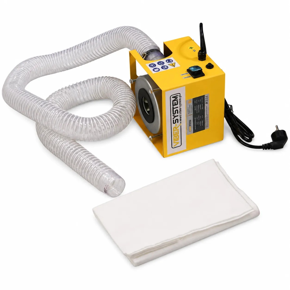 Odciąg, odpylacz do piaskarki kabinowej Viber-System OP23 - 1200 W, 16 L