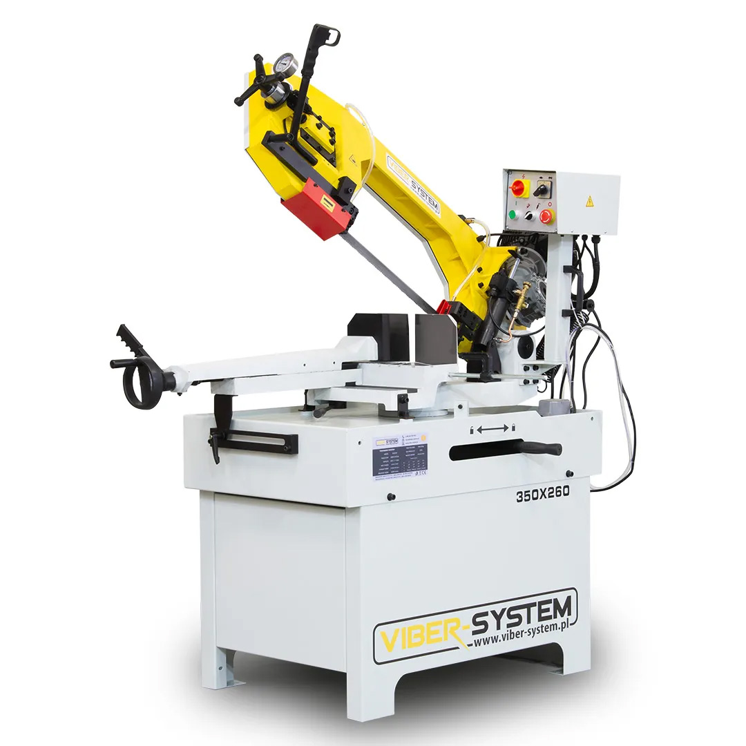 Grawitacyjna Przecinarka taśmowa Piła do metalu VIBER-SYSTEM 350×260 (400V)