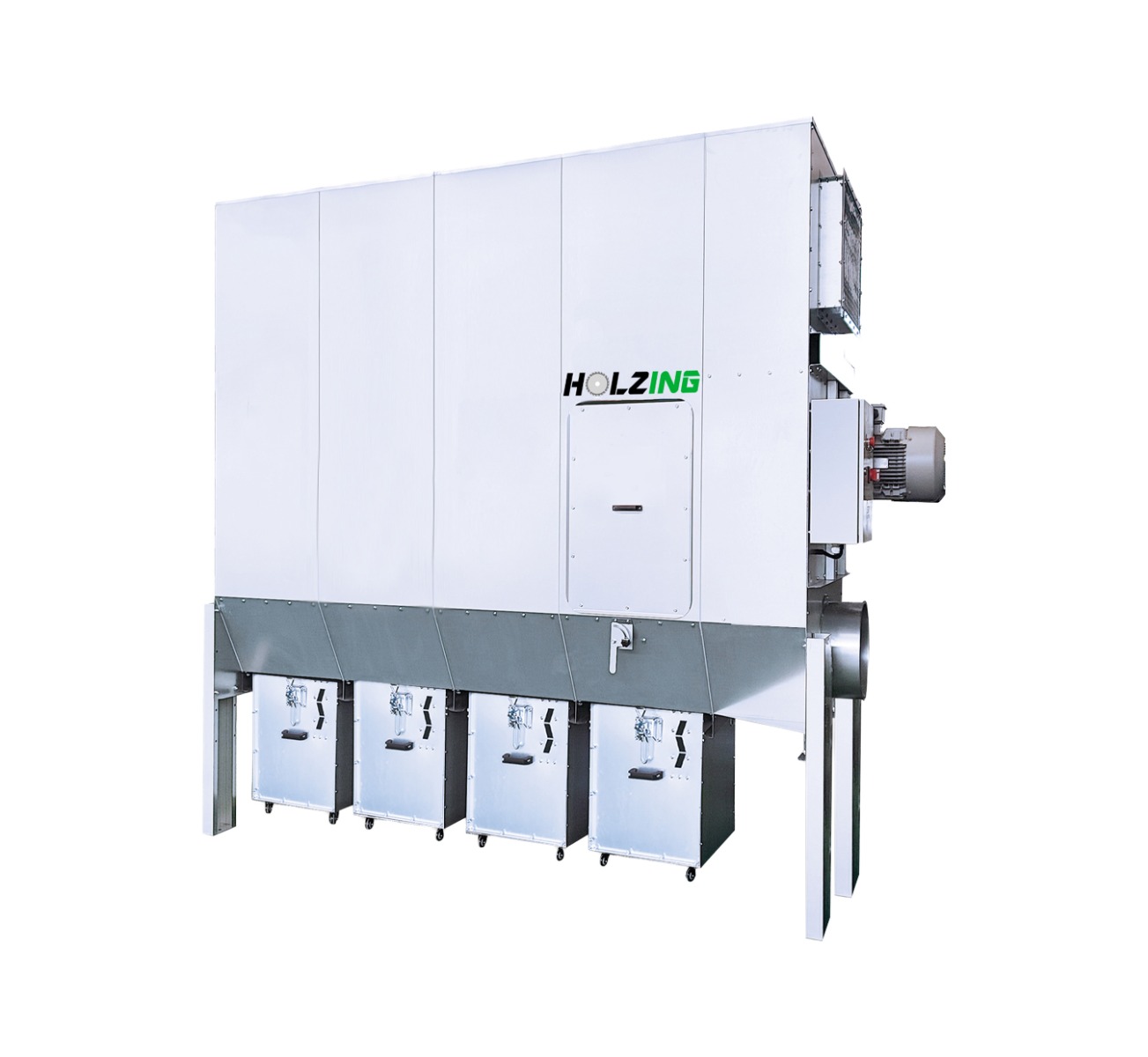 Podciśnieniowy odciąg trocin Holzing RLA ATEX 11 000 m3/h (11 kW) z falownikiem (energooszczędny)