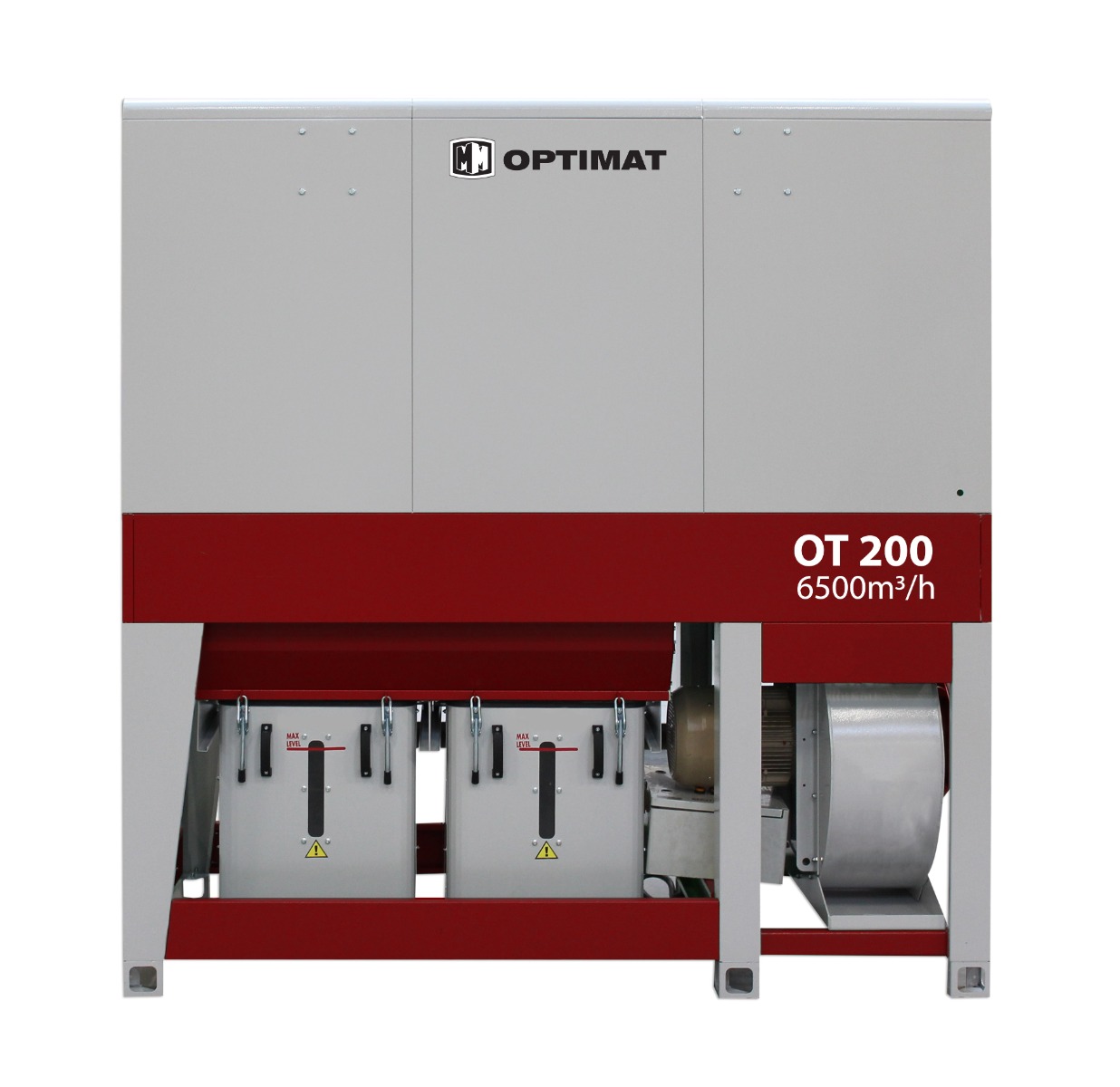 Odciąg do trocin OPTIMAT OT 6500 m3h seria 200 SAFE