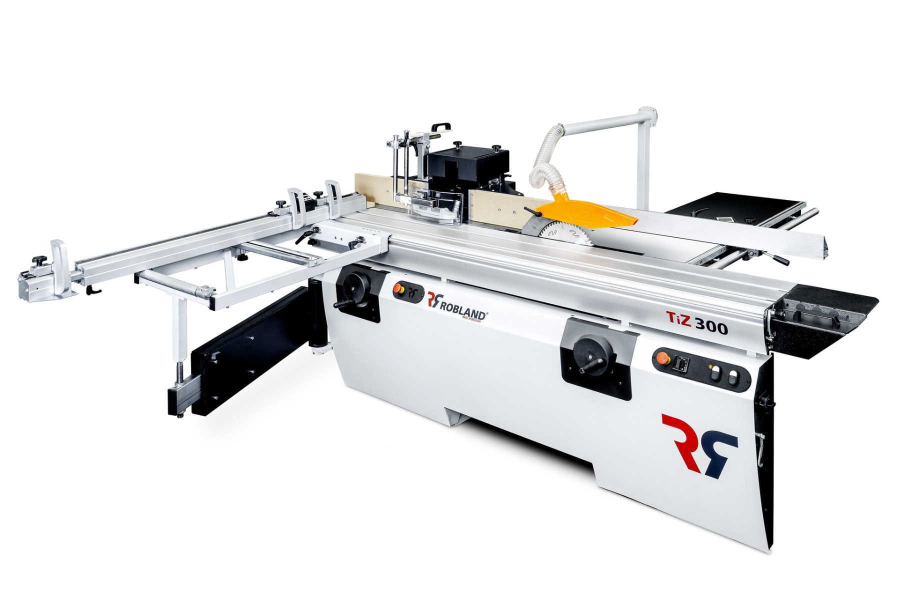 Piła formatowa, formatówka z frezarką Robland TiZ 300 M, uchylne wrzeciono